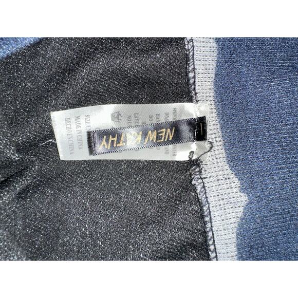 NEW KATHY ONE SIZE FITS ALL STRETCH SKINNY JEANS WITH LEG ZIPPERS SWEATPANTS - Picture 5 of 7